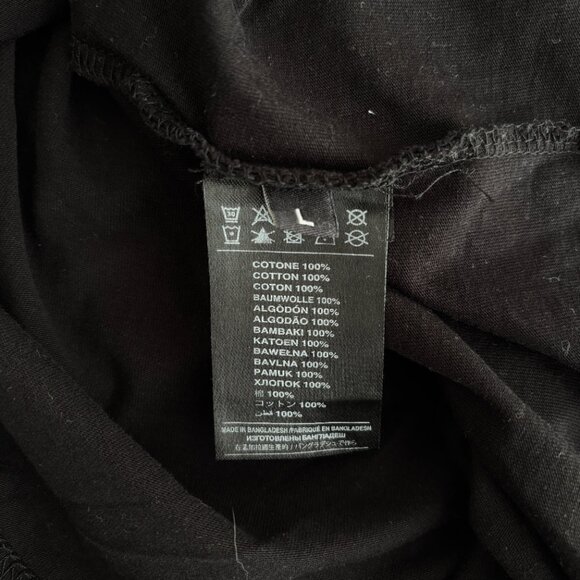 John Richmond x Playboy Logo Print T-Shirt in Black - Picture 11 of 11